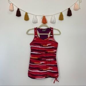 Athleta Airbrush Printed Tinker Tank Top Size Small